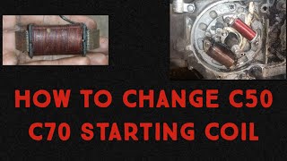 How to change c50 c70 starting coil///javed autos