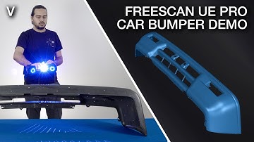 FreeScan UE Pro Car Bumper Demo