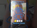 drawing blue in seconds by rainbow friends