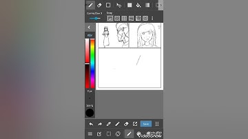 Tutorial Membuat komik (sketsa dasar)#Part1 Medibang paint Mobile