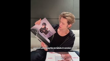 yeonjun unboxing NO LABELS PART 01 A version album❤️