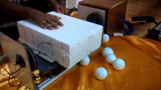 : Thermocol ball making machine - Semi Automatic