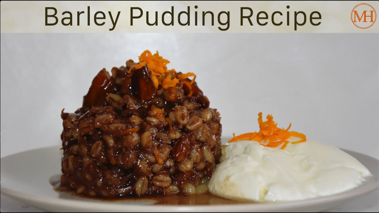 Easy Barley Dessert Recipe | Easy Barley Pudding Recipe - YouTube