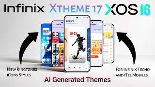 Infinix XOS 16 Update Xtheme 17 Generate Ai Themes for All Infinix Tecno and iTel Mobiles screenshot 1