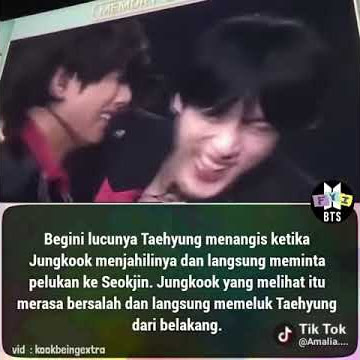 Taehyung menangis ketika dijahilin jungkook [ bts]