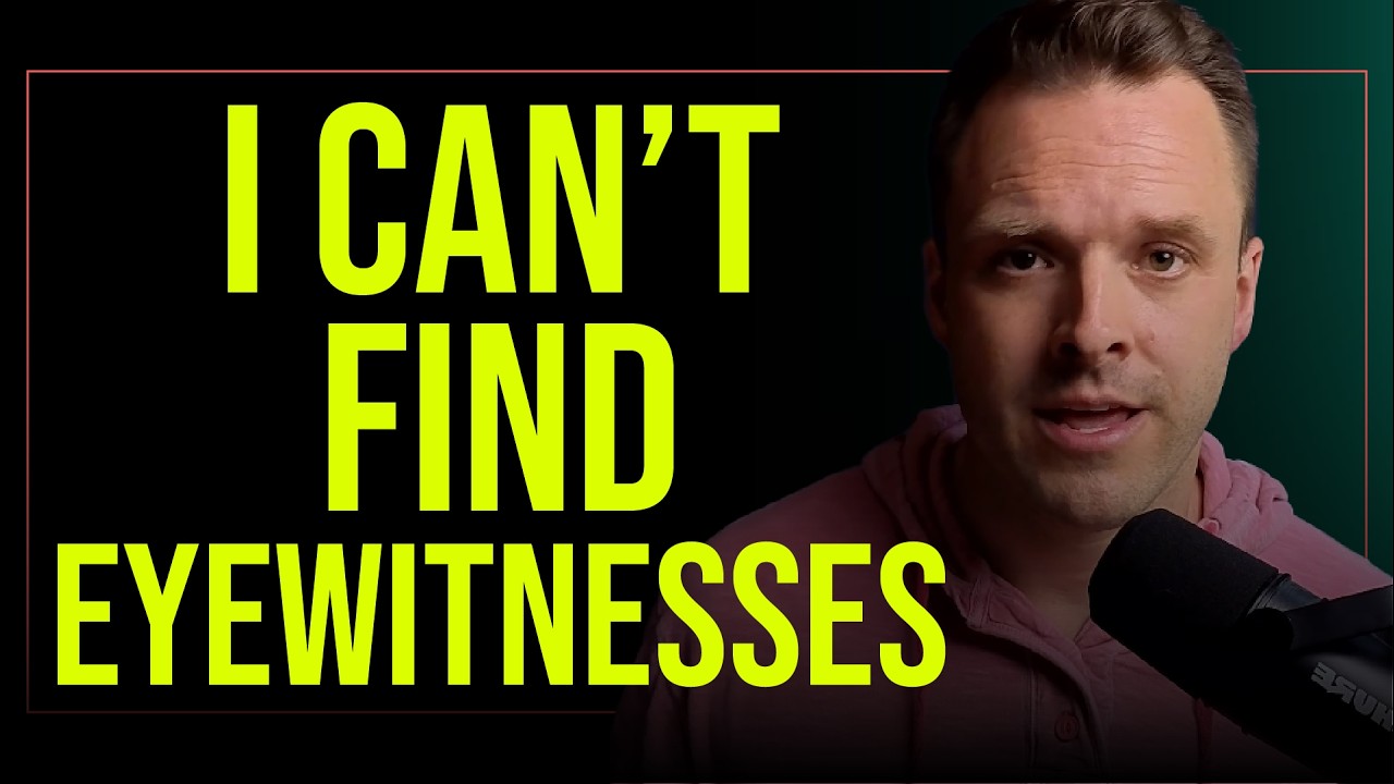 I spent a year studying gospels. & still can't find evidence for this