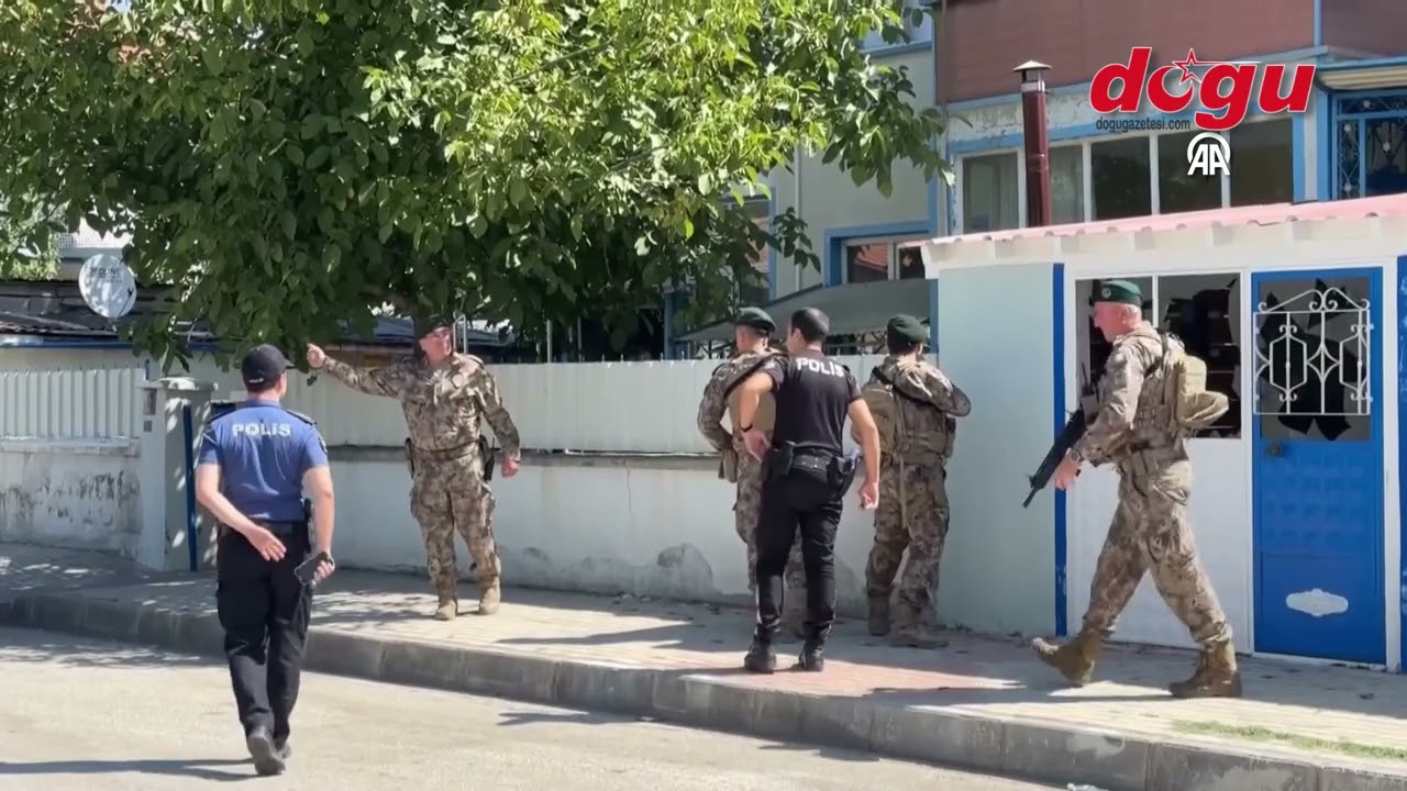 Erzincan'da Silahlı Saldırganın Özel Harekatın Operasyonuyla Yakalanma Anları