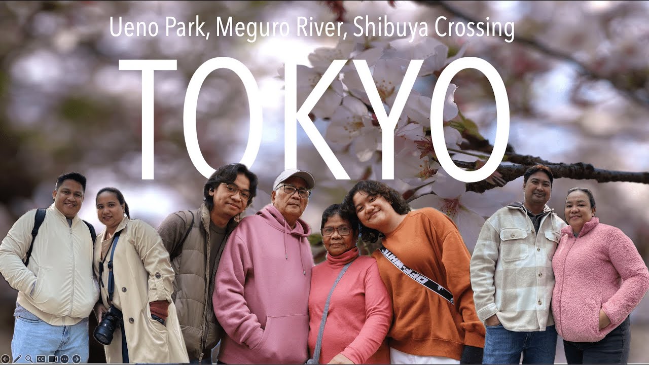 2023 Tokyo | Ueno Park | Meguro River | Shibuya Crosing | Hachiko Statue | Cherry Blossoms