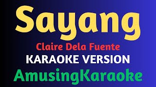 Sayang KARAOKE / Claire Dela Fuente