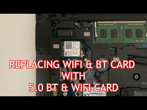 Replacing WiFi & BT Card on HP 840 G1 & G2 by Unifixer's Guides