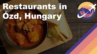 Restaurants In Ózd, Hungary
