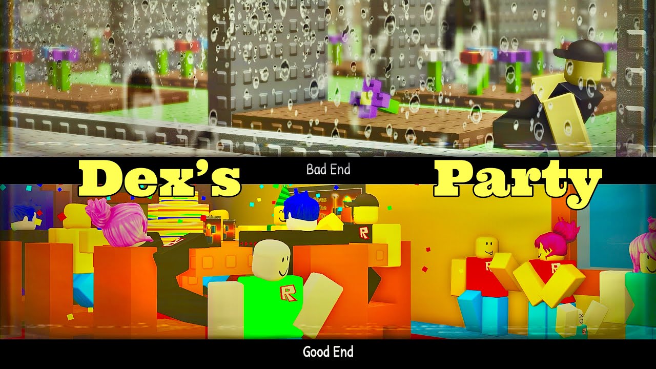 Dex’s Party 🎂 | Roblox Horror Gameplay (Good & Bad Ending) - YouTube