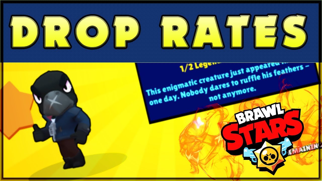 Chance To Get A Legendary Brawler Drop Rates Of Brawl Boxes Brawl Stars Youtube - 1 chance for legendary brawl stars