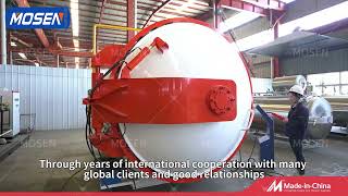 Composite Autoclave for Carbon Fiber Aerospace Parts, Hydrogen Tanks, Composite Material Curing