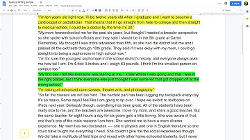 Lesson 4.7: Feature Writing: Selecting & Organizing Your Quotes