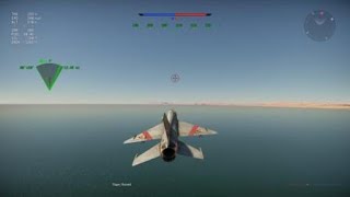 East German MiG-21MF Split-S at ~3500ft (Attempt) War Thunder Gameplay