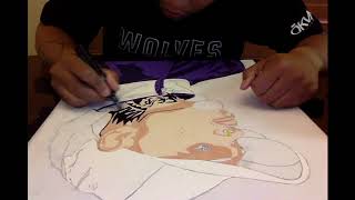 DRAWING CHRIS BROWN