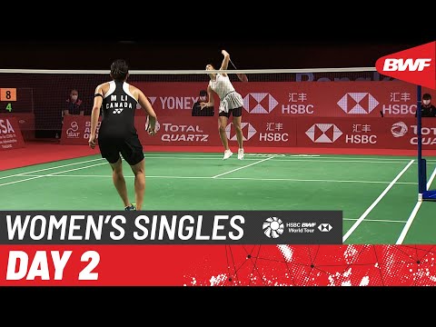 HSBC BWF World Tour Finals | Day 2: Carolina Marin (ESP) [1] vs. Michelle Li (CAN)