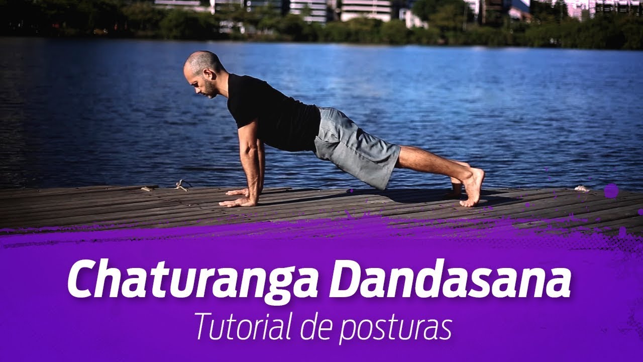 6. Postura do Bastão em Quatro Apoios (Chaturanga Dandasana);