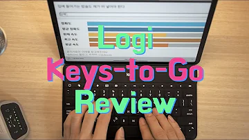 로지텍 Keys To Go 소리위주 리뷰 K380 스마트키보드 소리 비교 아이패드 키보드