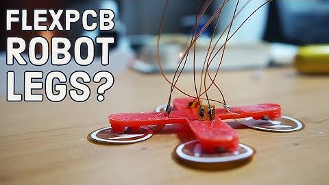 Flexible PCB Robot Legs?
