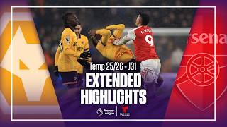 Wolverhampton vs. Arsenal | Highlights Premier League | Jornada 31 | Telemundo Deportes