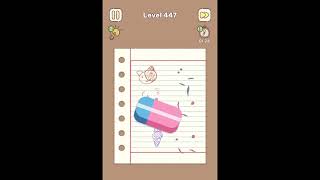Satistory Tidy Up Level 447 – Erase Notebook Doodles (3 Stars)