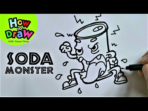 Video: Cara Menggambar Monster Dengan Pensil