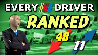 Every NASCAR Driver... RANKED (2020)