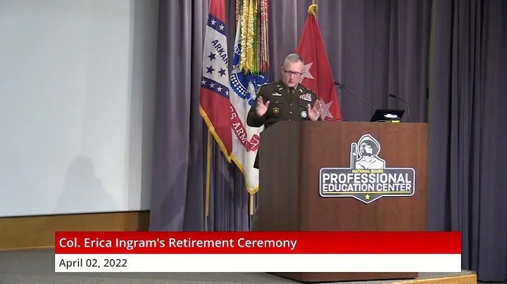 Colonel Erica Ingram's Retirement Ceremony
