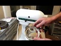 Performing maintenance on a Kitchenaid KSM5 mixer