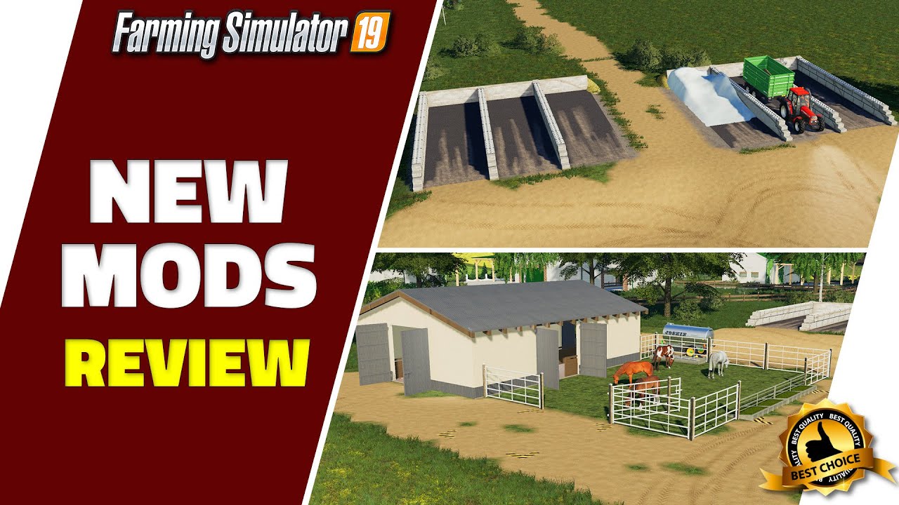 FS19 | REVIEW - NEW Farm Building Mods (2020-12-12)