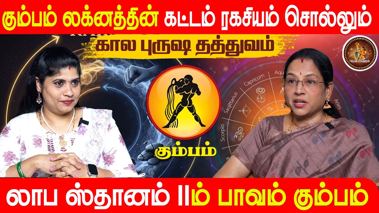 கும்பம் லக்னத்தின் கட்டம் ரகசியம் சொல்லும் கால புருஷ தத்துவம் | Aquarius | Jaya Ravi