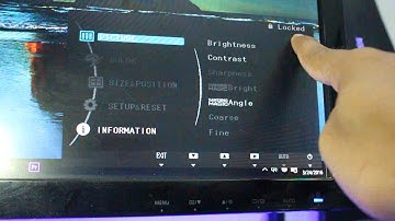 (Fix) How to Unlock Samsung Dell Hcl Aoc Benq HCL Monitor Menu lock or OSD , How do i unlock it ?