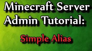 Minecraft Admin How-To: SimpleAlias