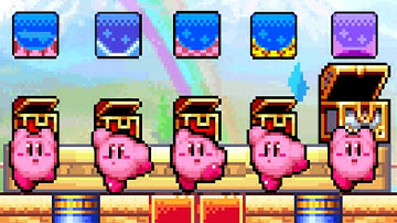 Kirby: Squeak Squad - All Copy Palette Locations
