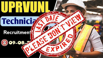 UPRVUNL Recruitment Review 2022 | Apply Online | 190 Technician Grade-II Posts | Last Date: 09th Aug