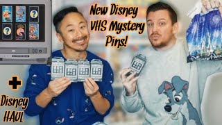 New Disney VHS Mystery Pins Unboxing Plus Walt Disney World and Box Lunch Haul