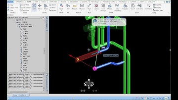 Quick pipe Routing in E3D