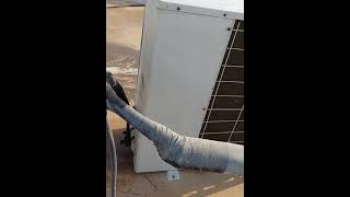 شفط مكيفات الوحدات الخارجيةللأوساخ أثناءالتشغيل(6) Air conditioner suction for dirt during operation