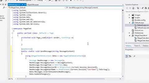 Lesson 9-6: Create a web method