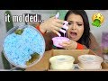 unboxing a 1 Year old Slime Package...