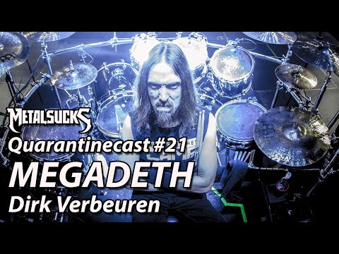 MEGADETH's Dirk Verbeuren on The Quarantinecast #21