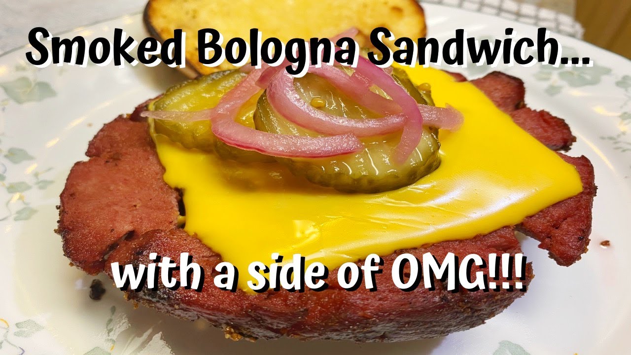 Smoked Bologna Sandwich with Blue Cheese Chips YouTube