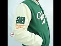 Custom Varsity Jackets With OEM Embroidery 🪡  #fashion #baseballcap #youtubeshort #mri