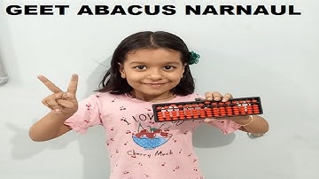 geet abacus  narnaul :simple calculation with help of abacus