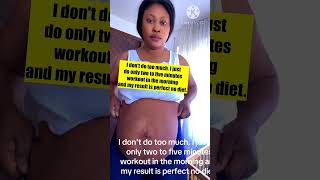 Flat tummy in 21 days my before and after