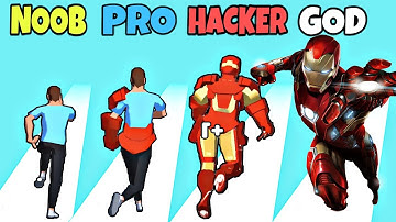 NOOB vs PRO vs HACKER vs GOD in Zero To Hero Run