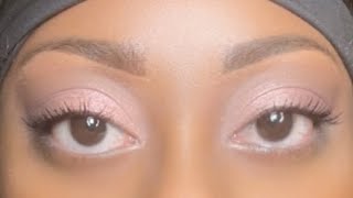 Everyday pink eyeshadow makeup look | How to do soft pink eyeshadow | Spring makeup tutorial screenshot 3