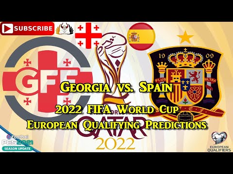 Georgia vs. Spain | 2022 FIFA World Cup European Qualifiers | Predictions PES 2021